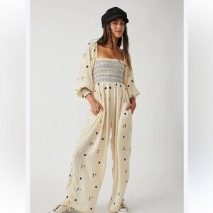 Free People Dahlia Jumpsuit Medium NWT